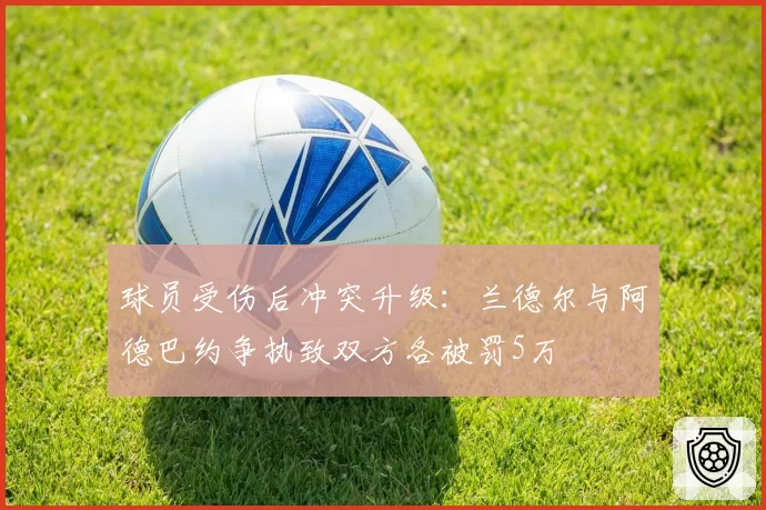 球员受伤后冲突升级：兰德尔与阿德巴约争执致双方各被罚5万